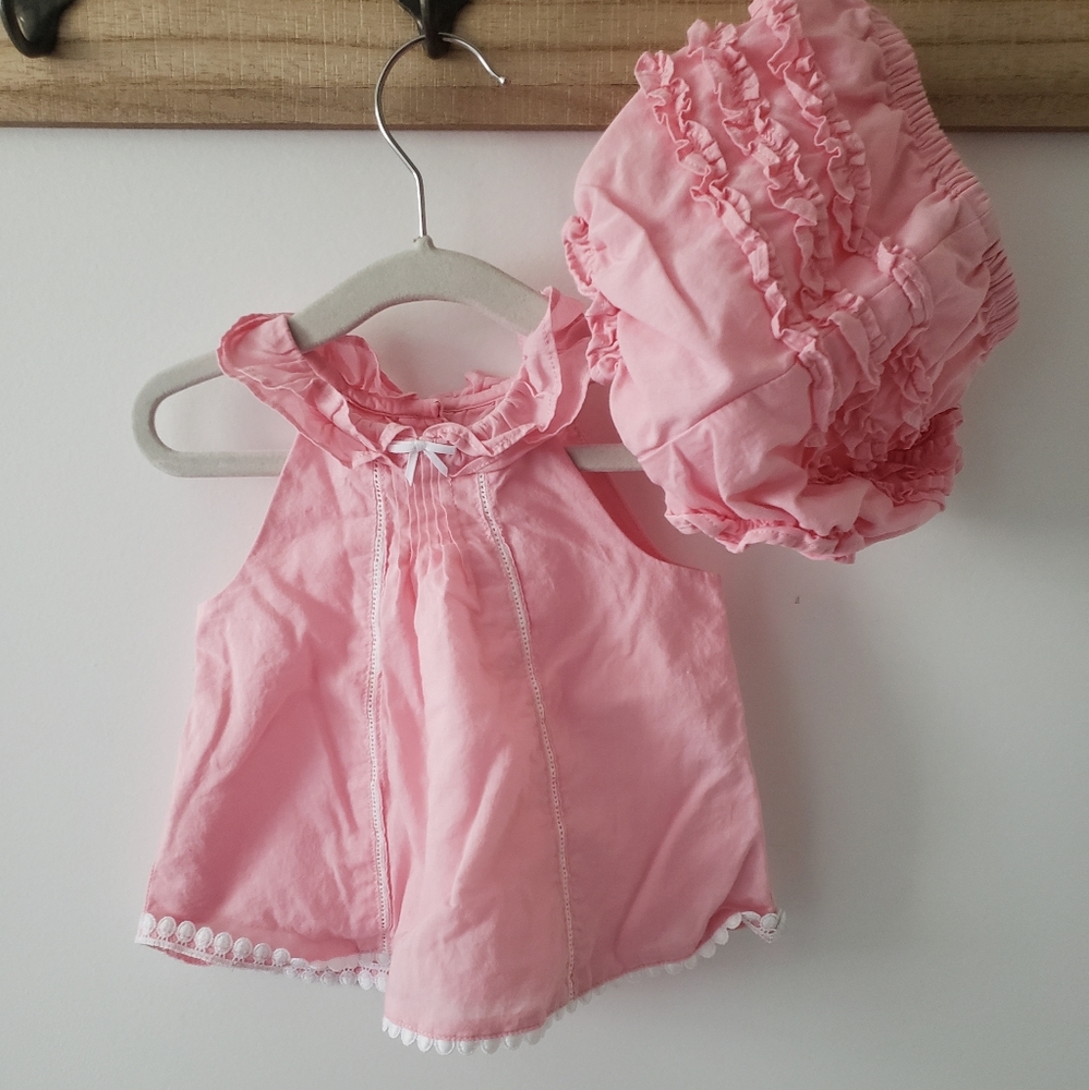 Pink Janie and Jack 2 Piece